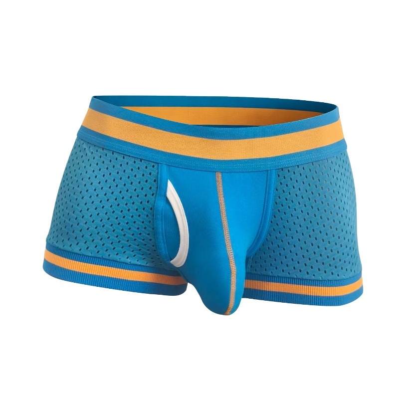 Mesh Sport Boxer - Мужские дышащие сетчатые трусы-боксеры с U-образным