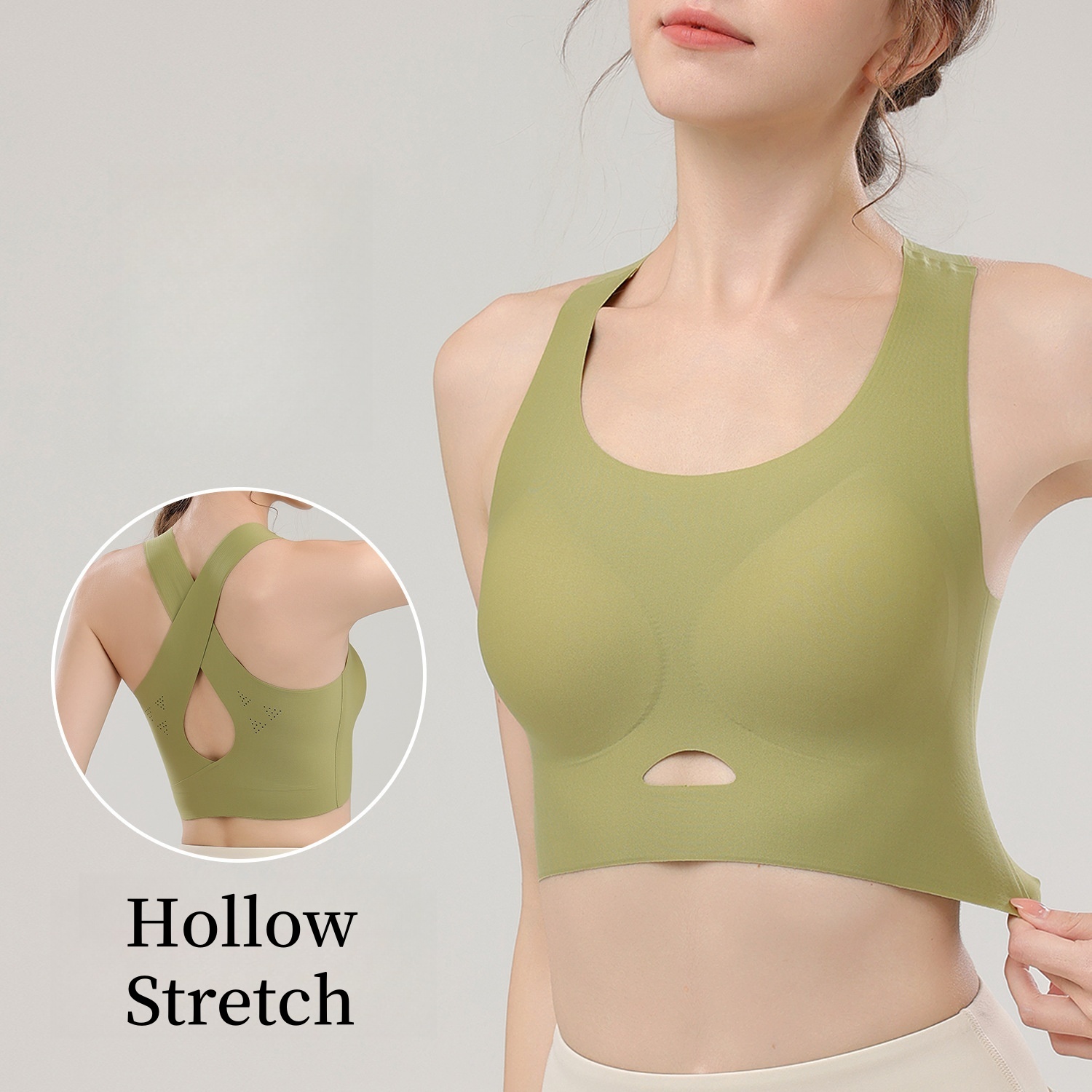 Sleeveless Undershirt - Майка-бретелька с накладкой на грудь Бюстгальтер