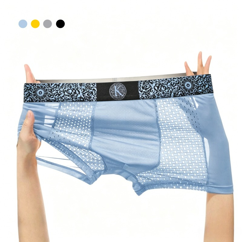 Мужские трусы-боксеры из охлаж – обзор и цена Mesh Sport Boxer