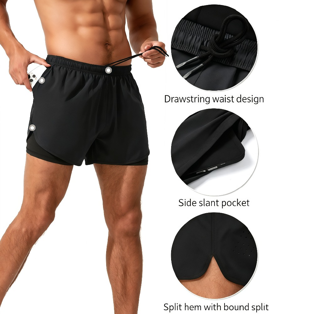 1 шт. Мужские спортивные шорты – обзор и цена Compression Shorts Athletes