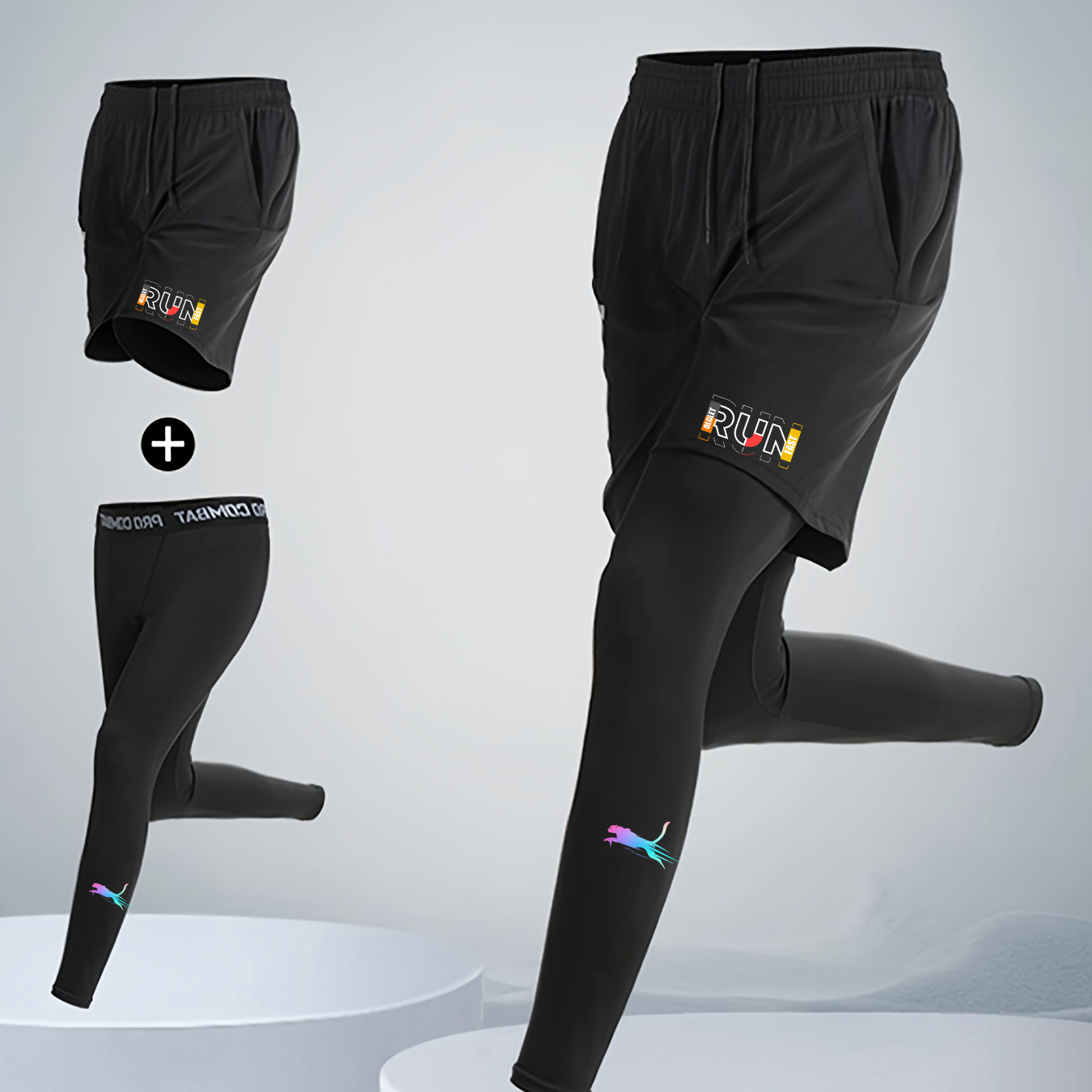 Мужской спортивный комплект дл – обзор и цена Compression Shorts Athletes